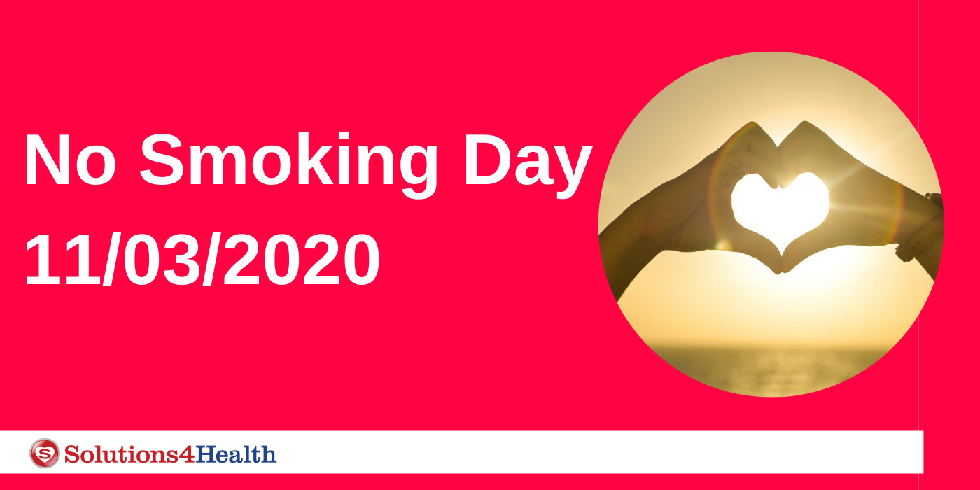 No Smoking Day 2020 - Solutions 4 Health